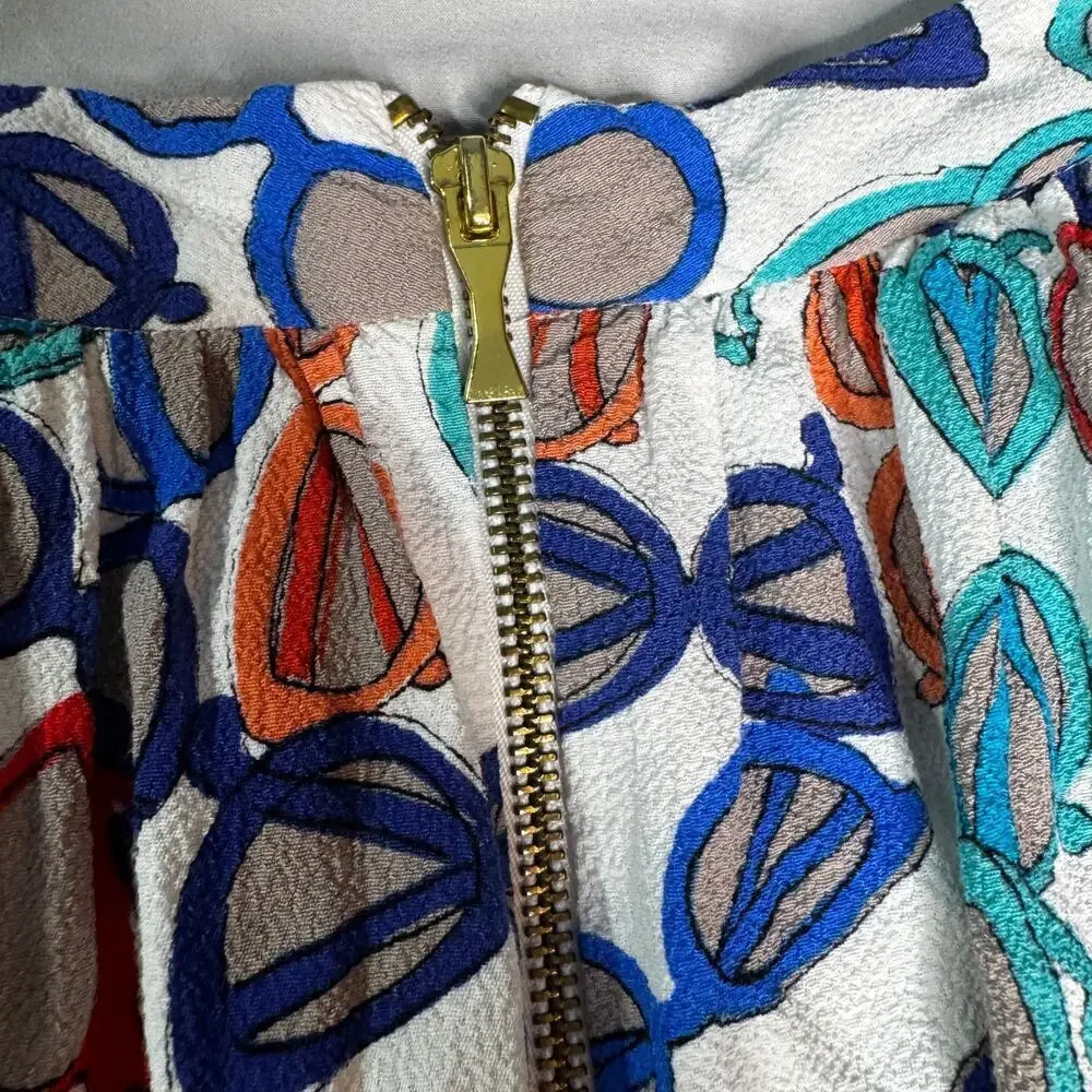 Kate Spade Girls sz 10 Coreen Sunglasses Print Crepe Skirt Summer Vacation Chic